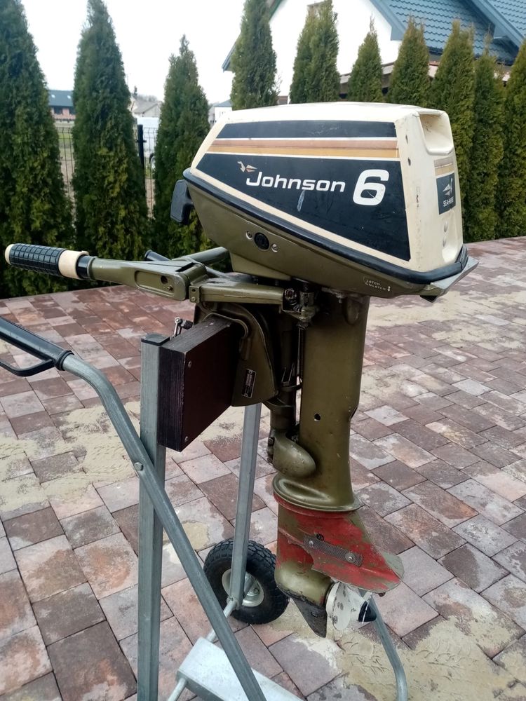 Silnik zaburtowy Johnson 6hp krotka stopa