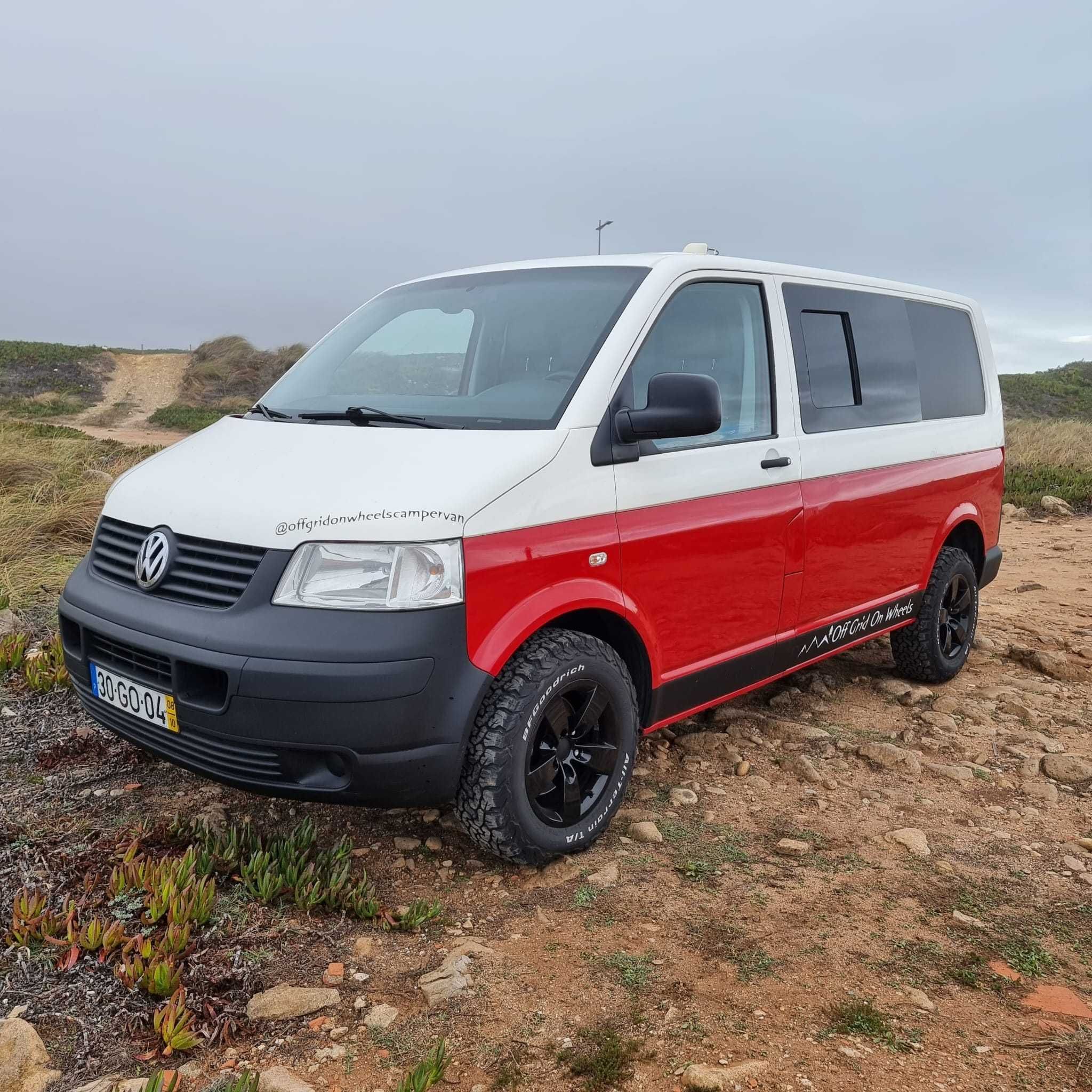 Campervan VW Transporter T5 Legalizada como dormitório