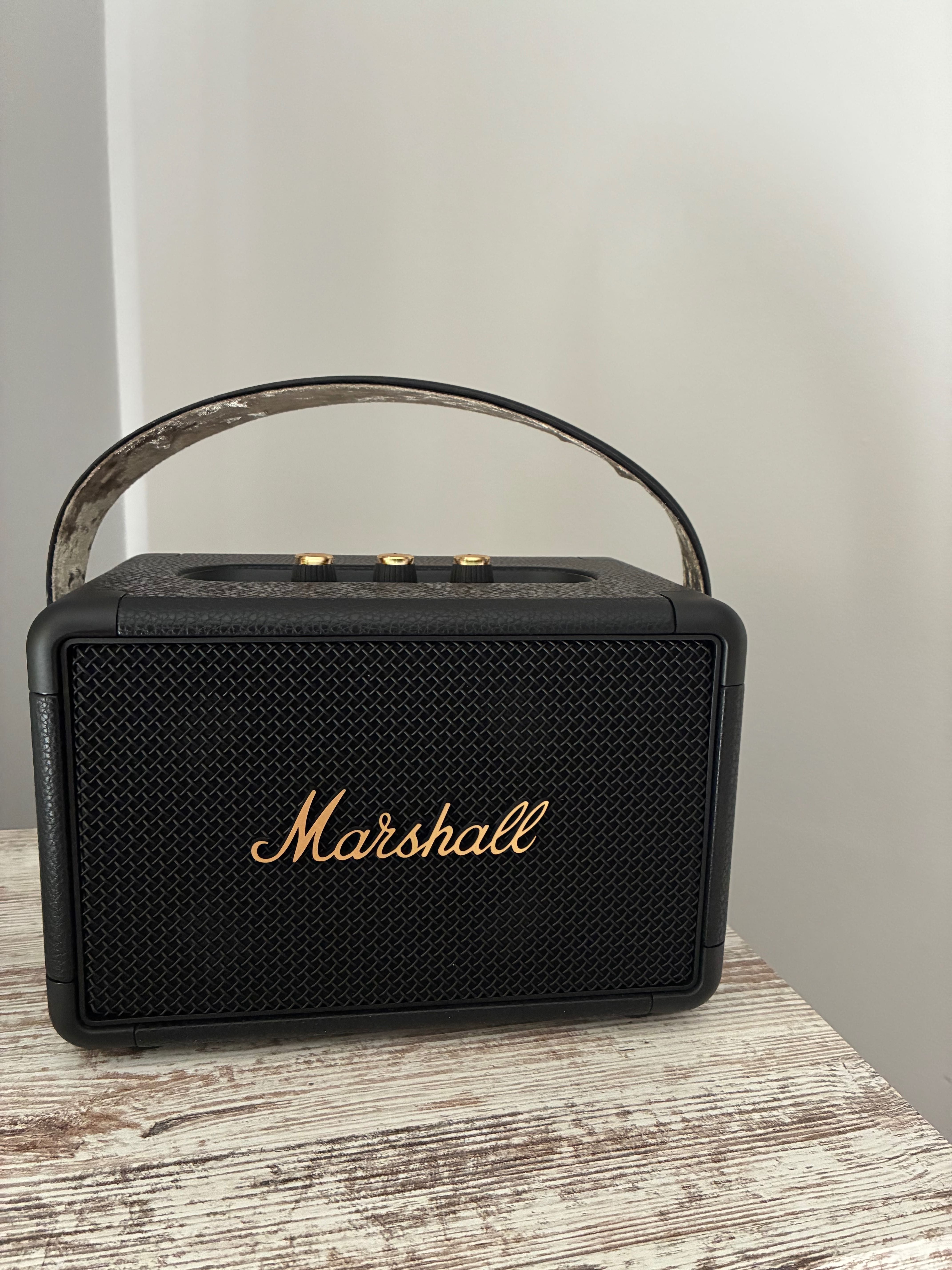 Coluna Bluetooth MARSHALL Kilburn II (Autonomia: Até 20 horas - Preto)