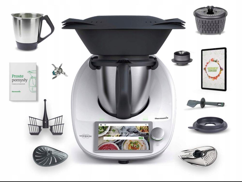 Thermomix tm6, uzywany, nowe noze, 1rok gwarancji!