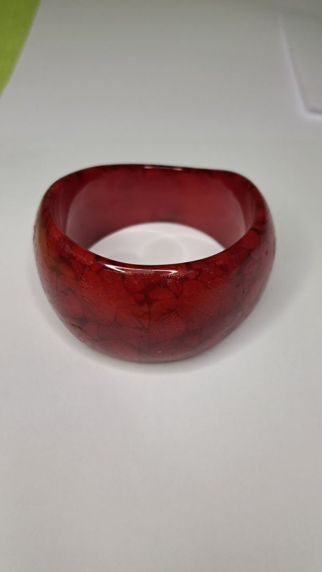 Pulseira Larga em Resina