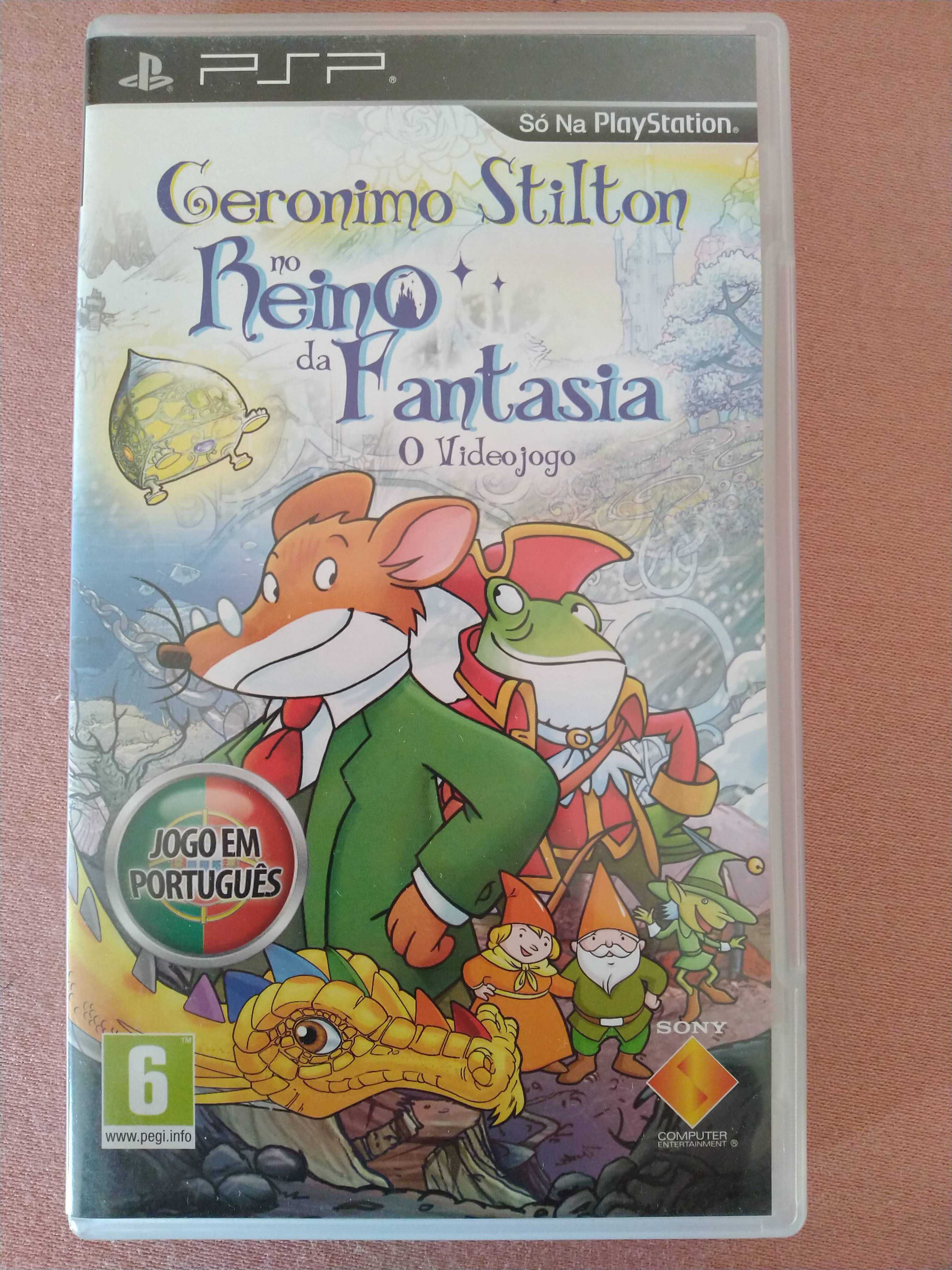 Jogo PSP - Gerónimo Stilton