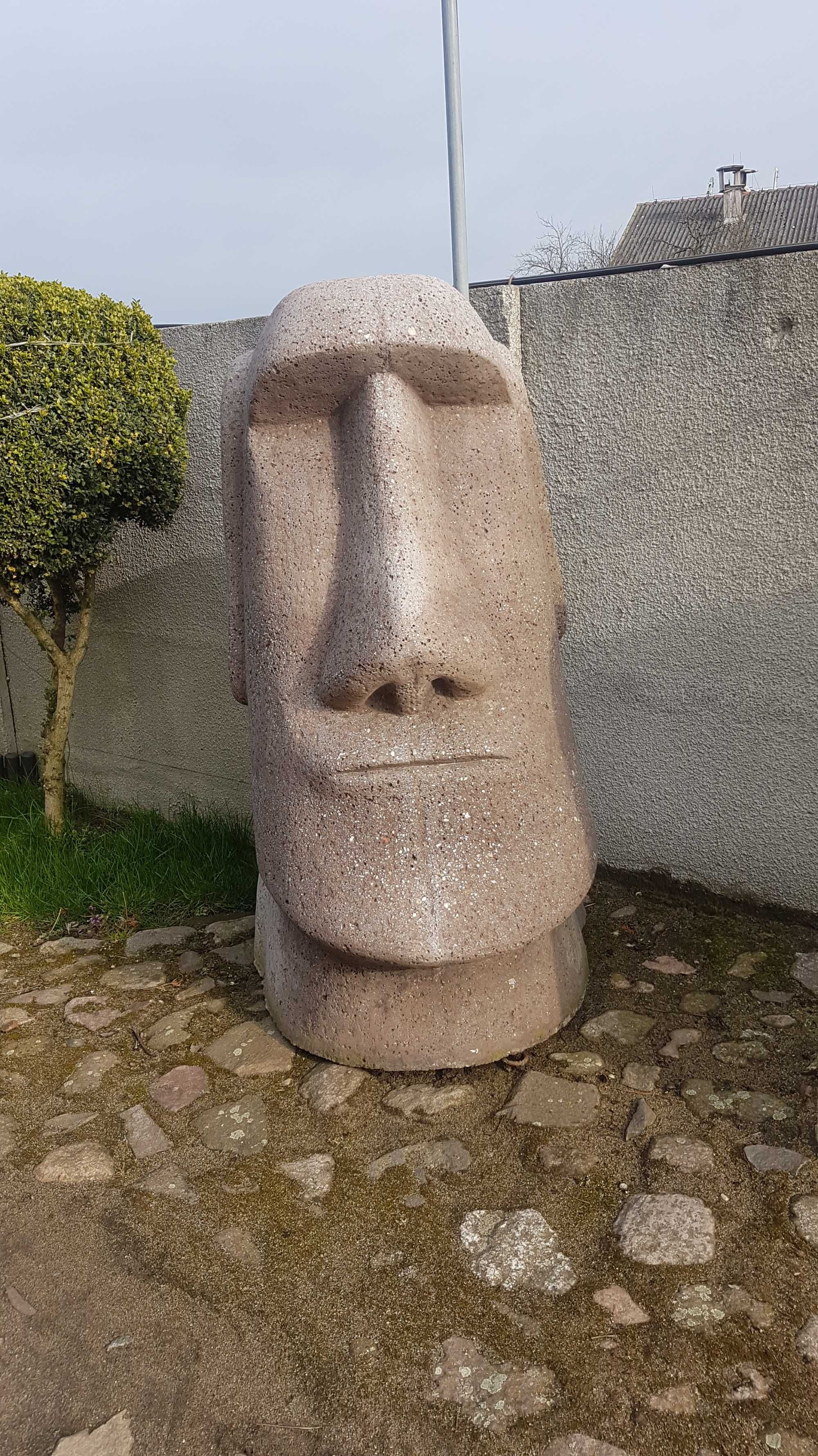 Moai rzeźba dekor figura ogrodowa
