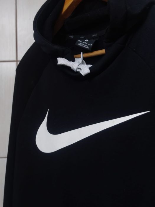 bluza hoodie kangurka longsleeve  M L crewneck Nike DRI fit classic sp
