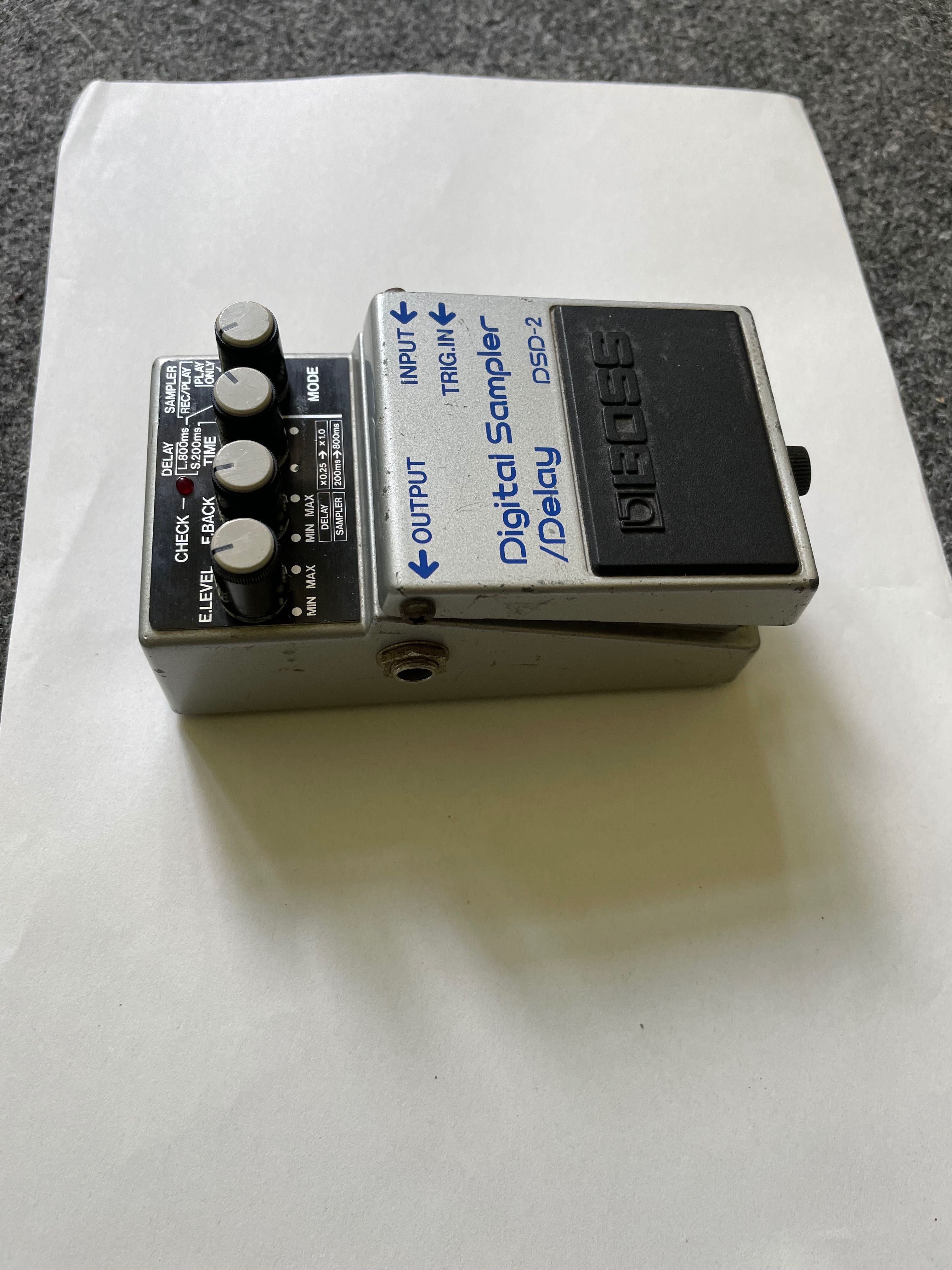 Boss DSD-2 digital sampler Delay