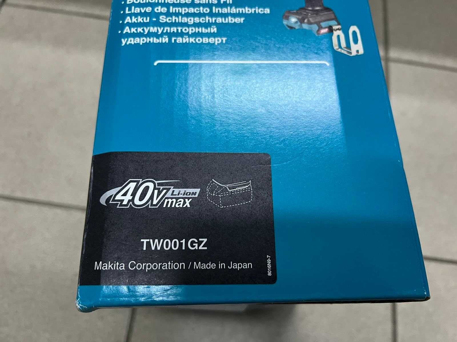 Аккумуляторный гайковерт Makita TW001GZ (без АКБ) НОВЫЙ!!!