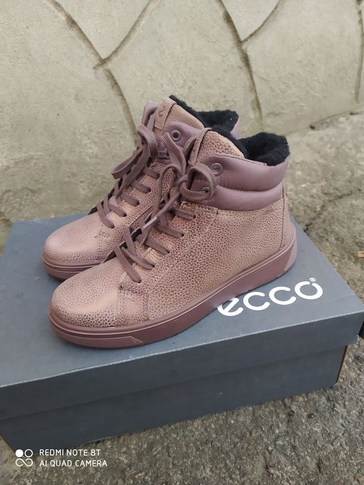 Ecco 32 ботинки на дівчинку зимові черевики сапоги чоботи взуття ессо