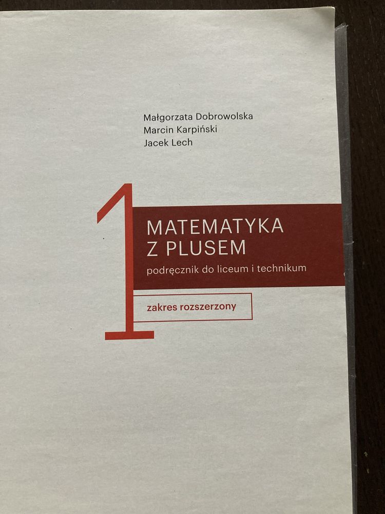 Podręcznik do matematyki
