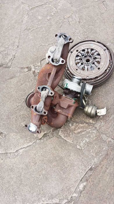 Турбіна з колектором у зборі VW T4 2.5 TDI 102 к.с. (ACV)