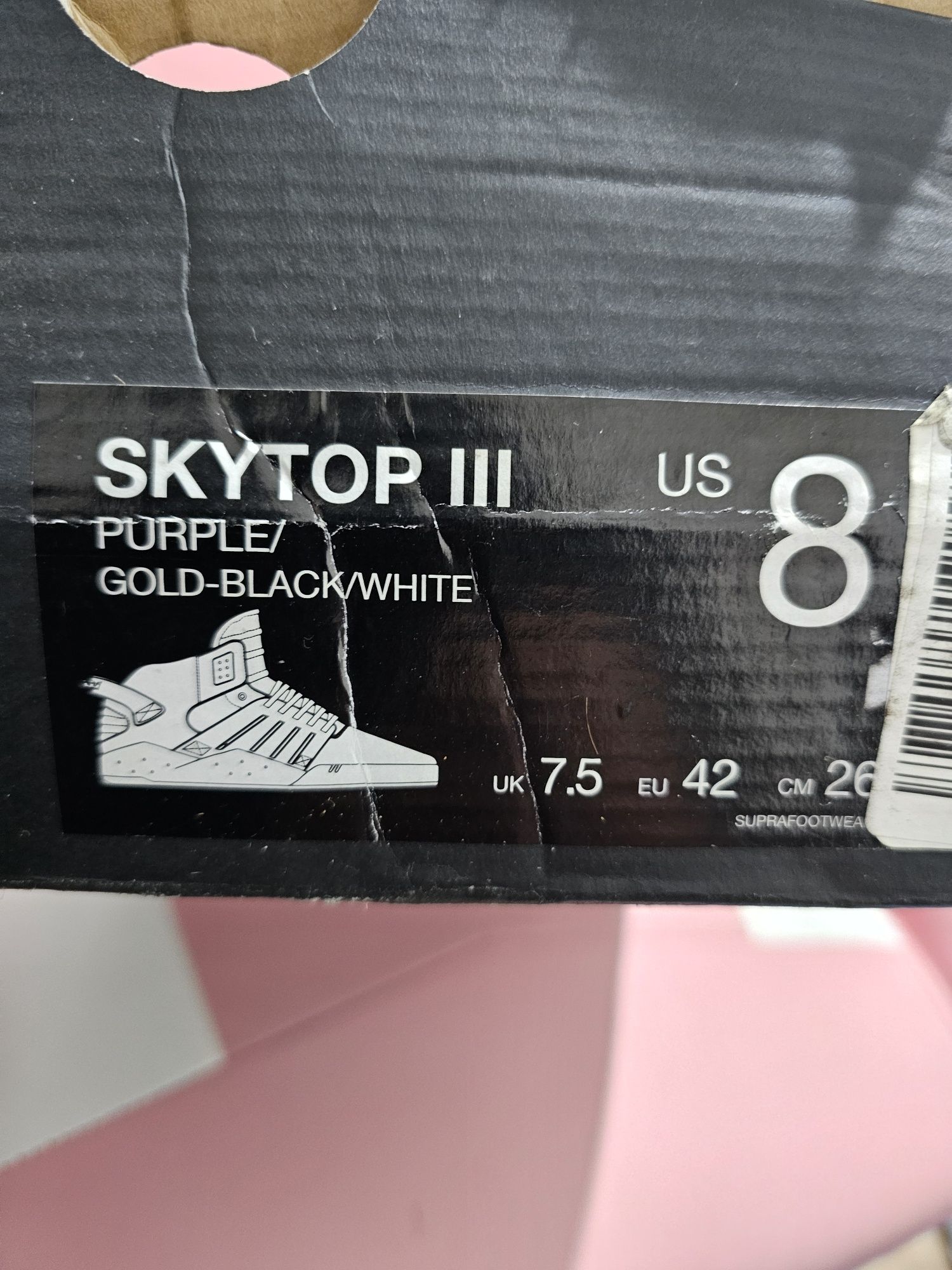 Buty nowe supra skytop III Eu 42