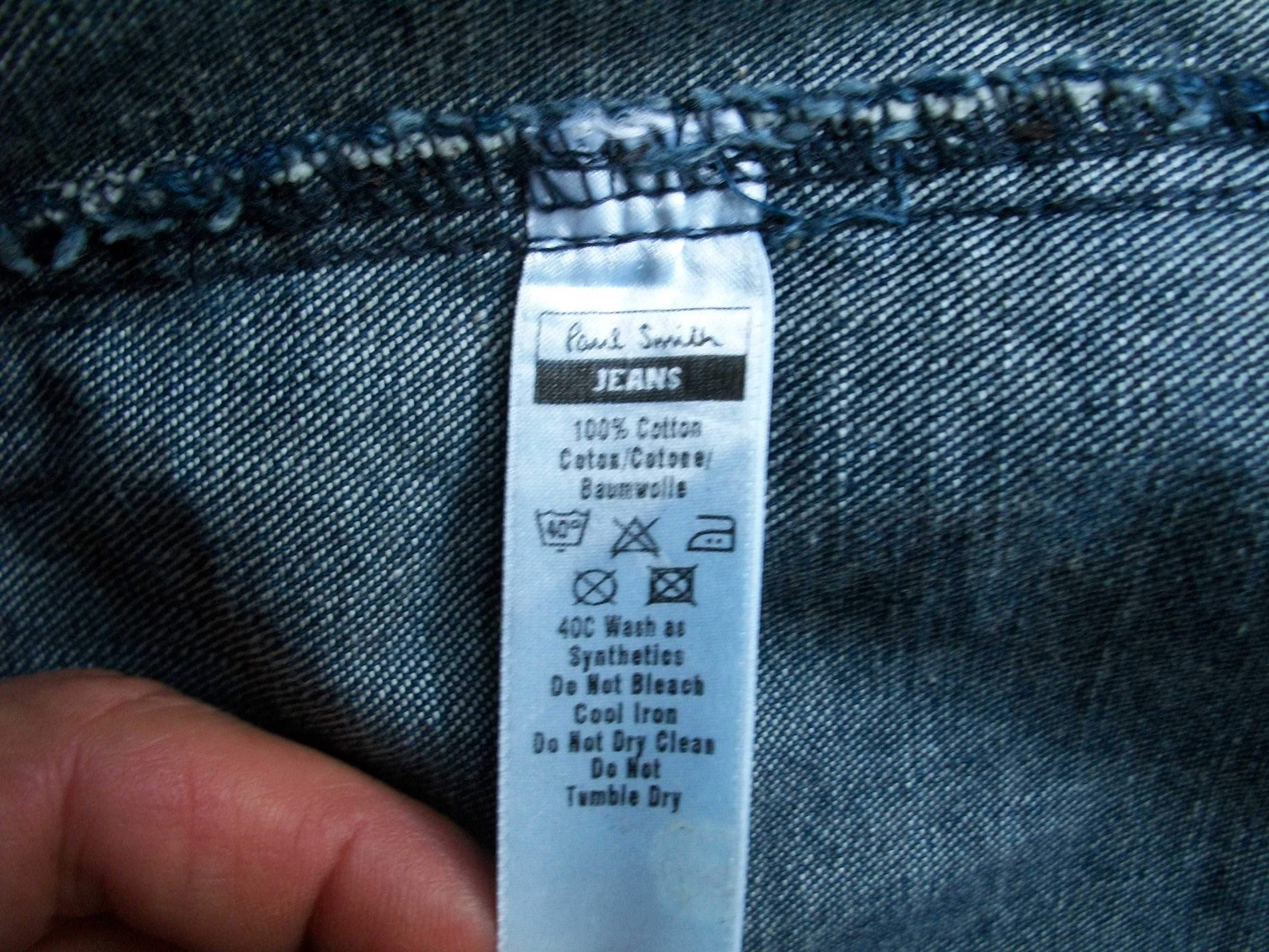 джинсовая куртка Paul Smith  плечи 50 см оригинал
