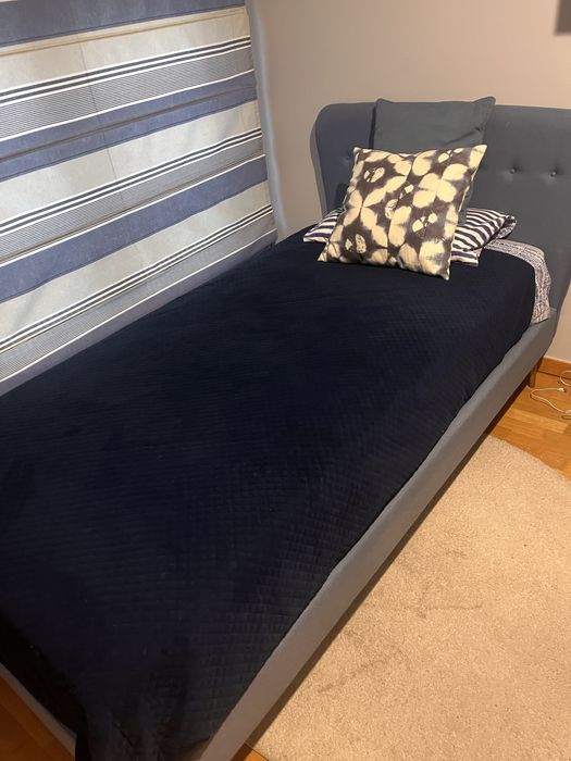 Cama Azul 90X180