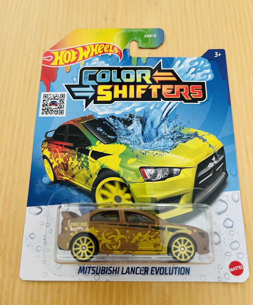 Hot Wheels Mitsubishi Lancer Evolution color shifters biohazard