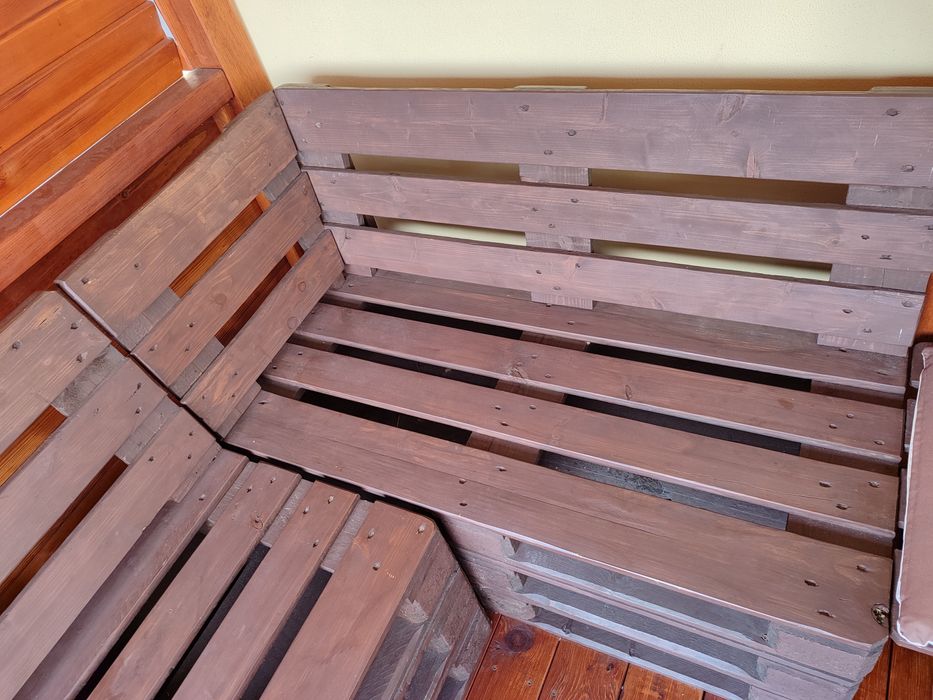 Meble ogrodowe z palet