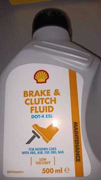 Тормозная жидкость Shell Brake & Clutch DOT4 ESL 0,5 л.