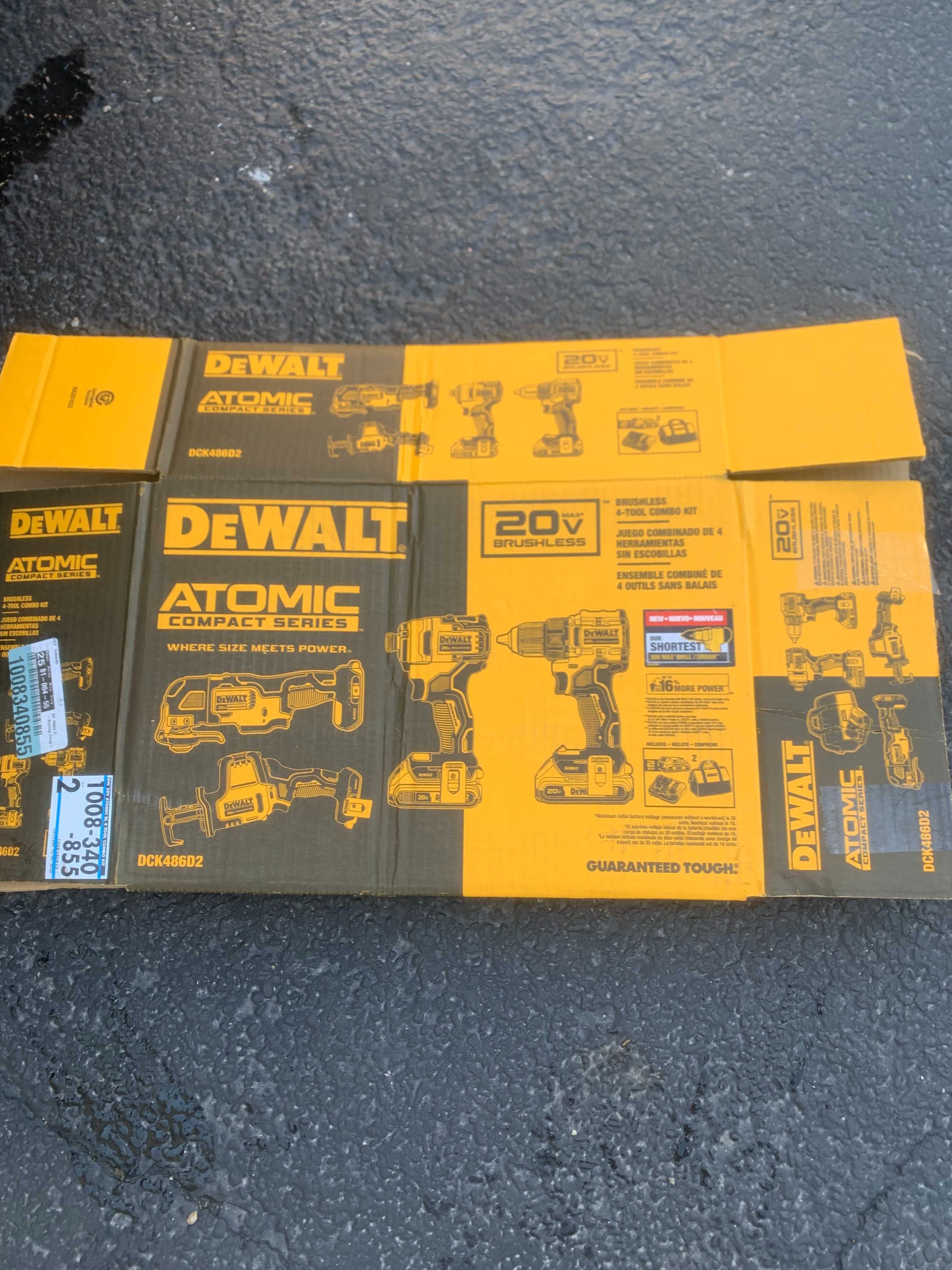 Zestaw narzędzi COMBO 6 DEWALT  USA  20V  OKAZJA!!