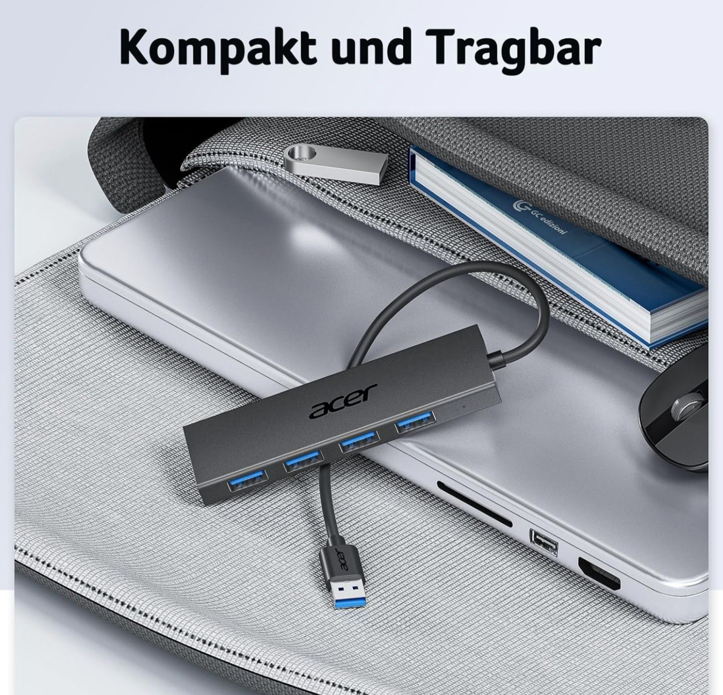 Acer USB 3.0 HUB – Więcej portów, więcej możliwości!