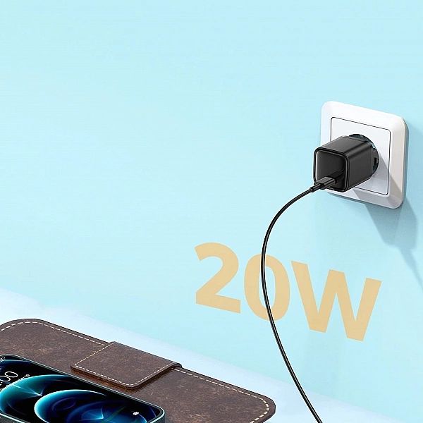 Joyroom szybka ładowarka sieciowa USB Typ C 20W Power Delivery Quick C
