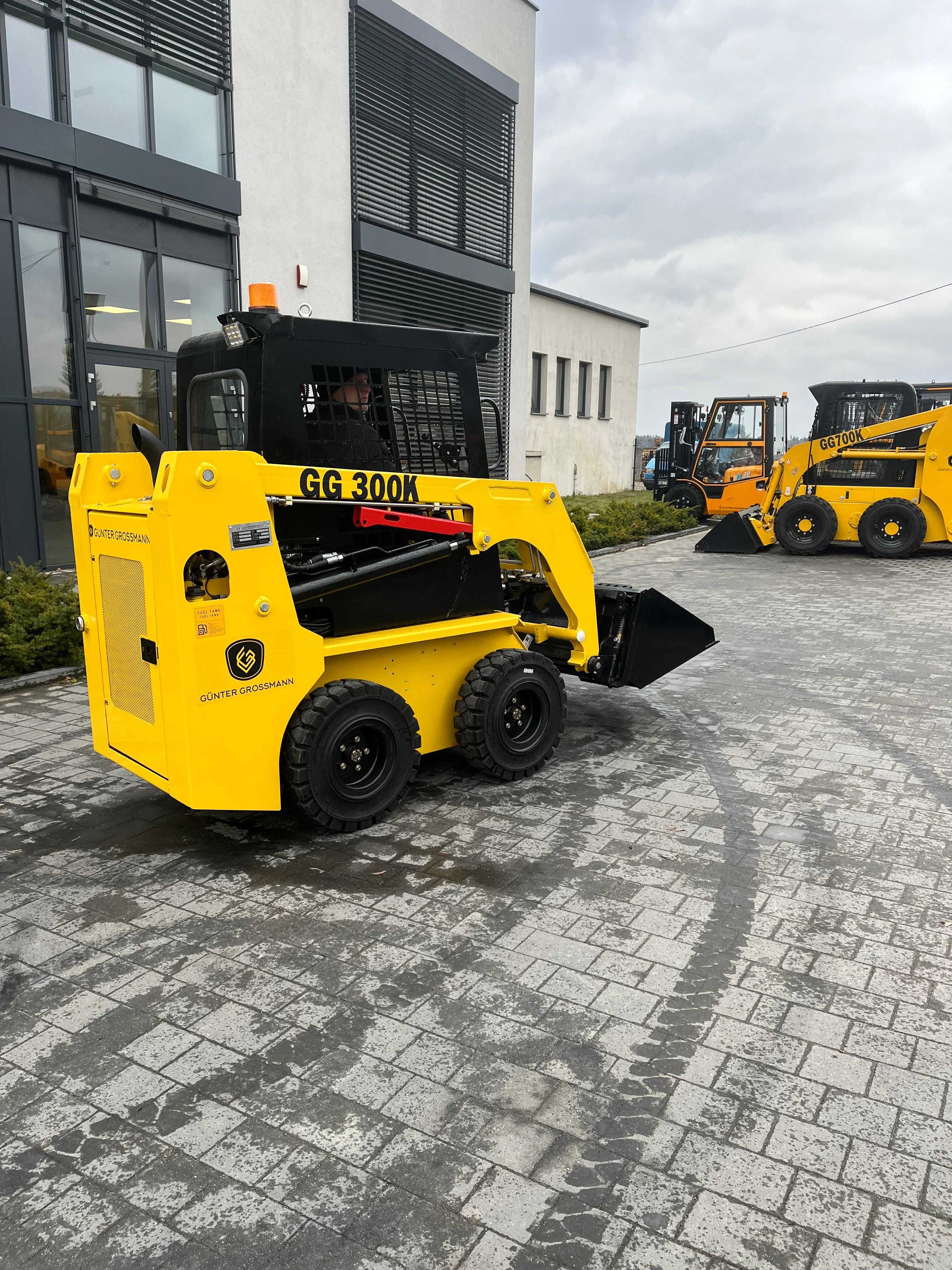 Nowa Ładowarka Gunter Grossmann GG300K . Ładowarka typu Bobcat