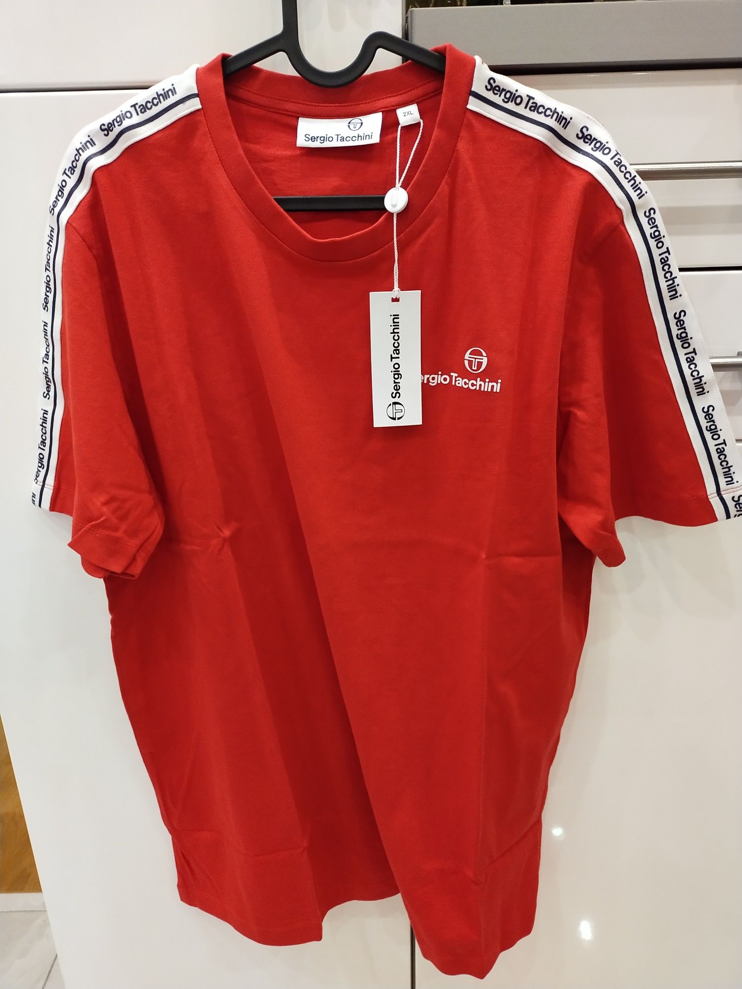 Sergio Tacchini nowa koszulka męska T- shirt rozm.XXL