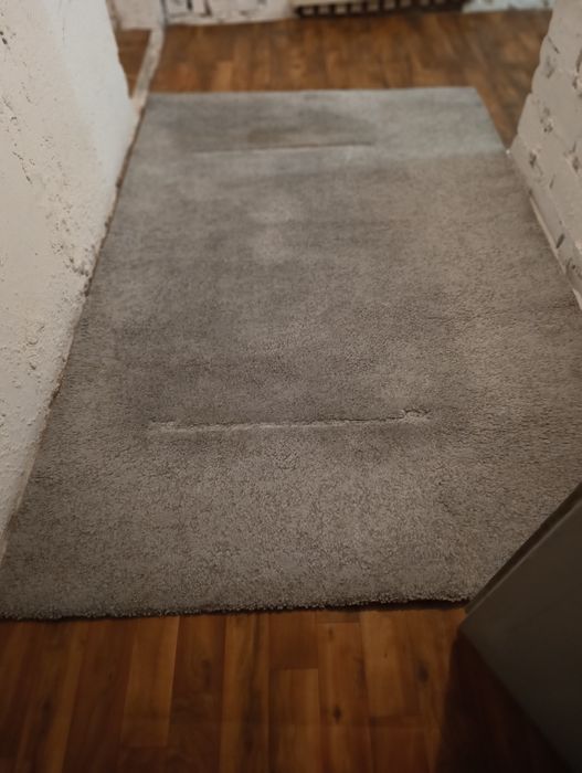 Dywan szary STOENSE, Ikea + mały gratis.