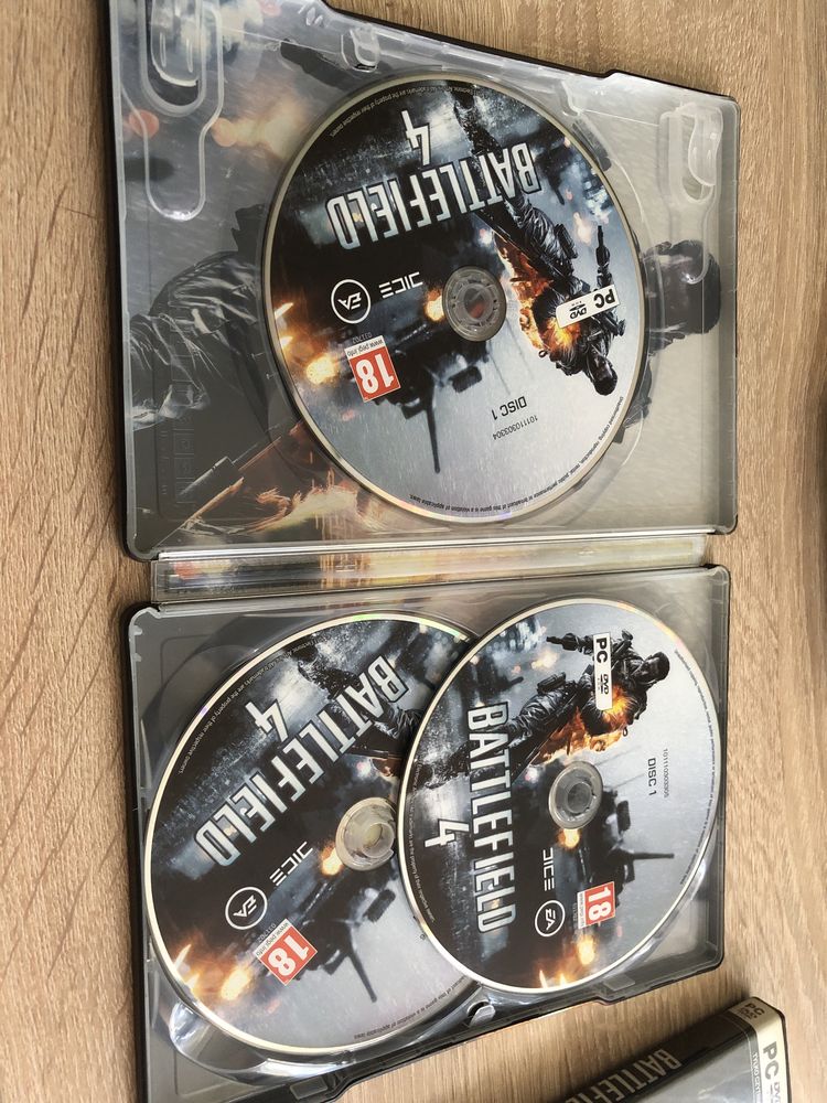 Zestaw gier PC Battlefield 4 steelbook resident evil 6 4GRY