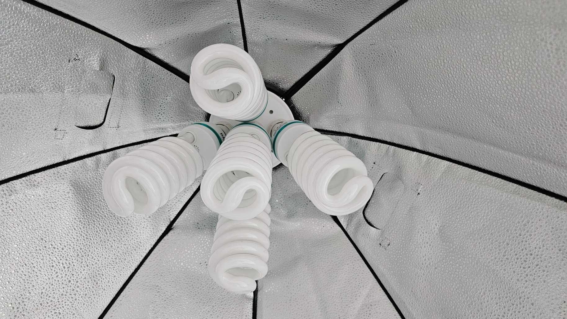Softbox Simple 5 80, Zarówka 85WM, Statyw Panda MTY-3203FP