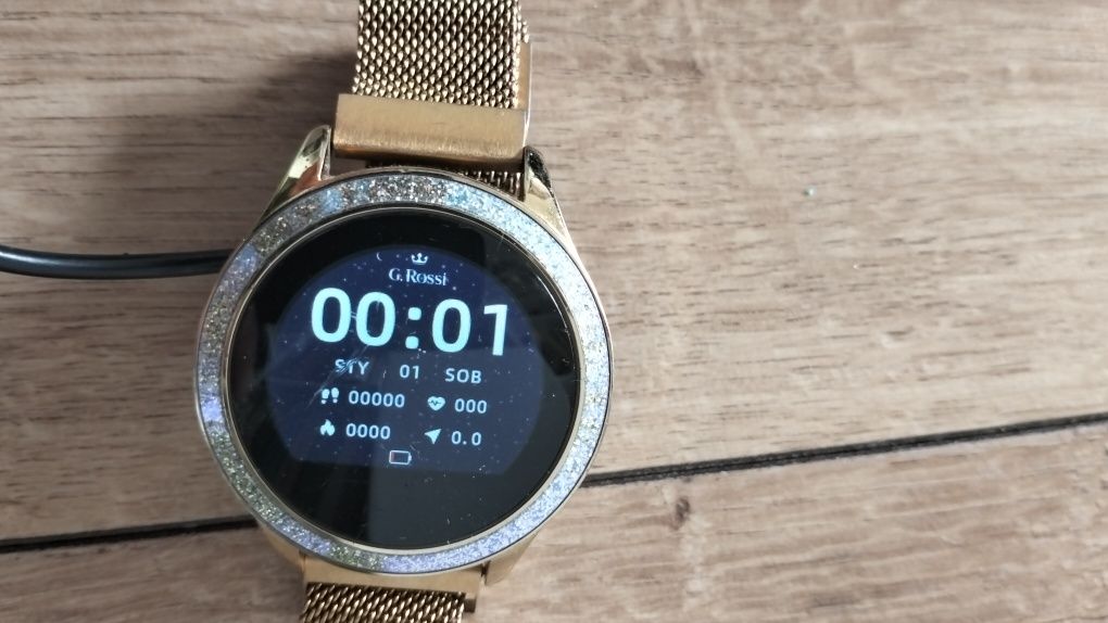 Zegark Smart Watch G.Rossi Złoty