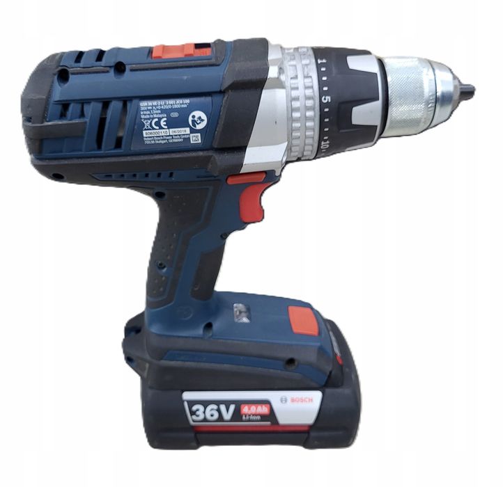 Wkrętarka bosch gsr 36 ve-2-li akumulatorowa 36v professional
