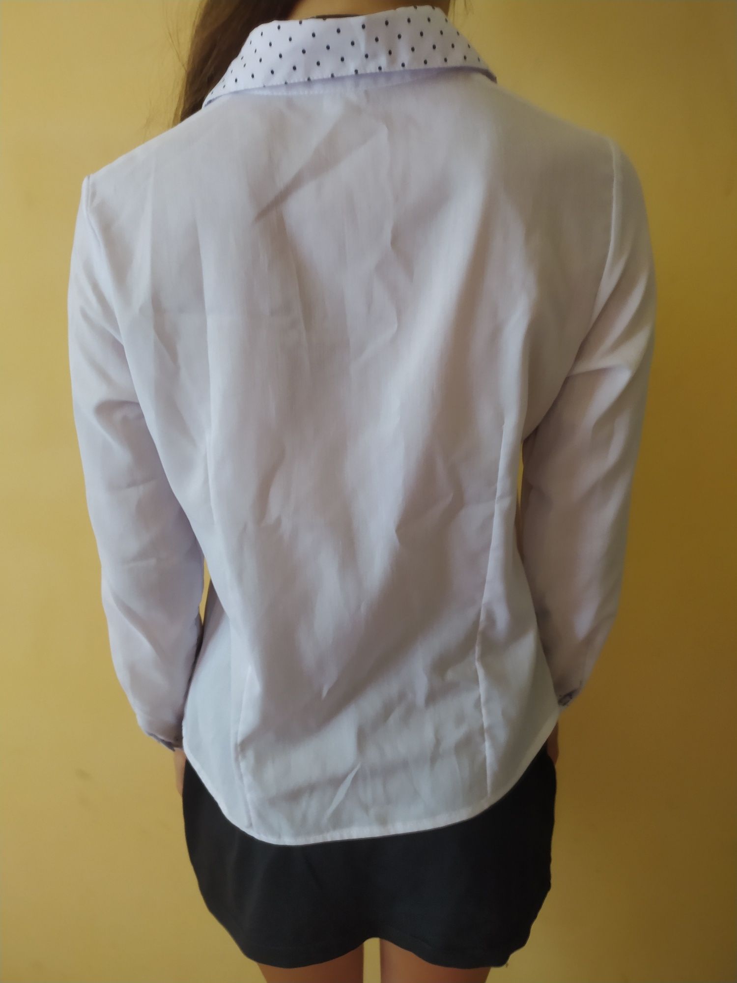 Белая блузка / рубашка , школьная. НОВАЯ