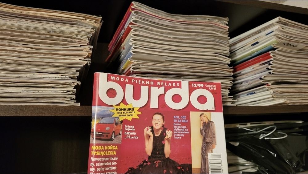 Burda zestaw ok. 120sztuk wykroje