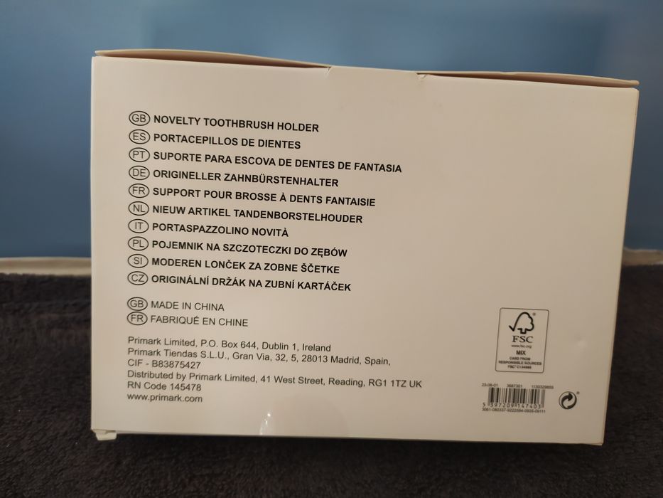 Подставка для зубных щеток новая