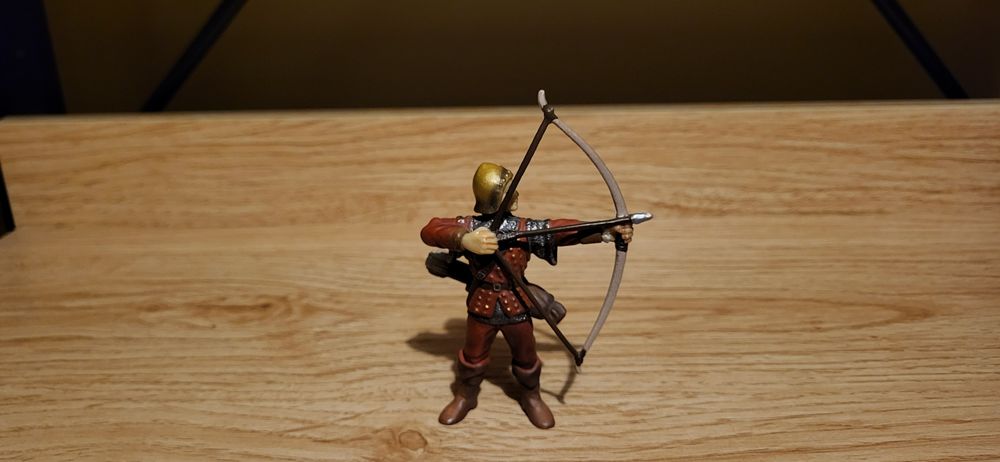 Schleich rycerz łucznik figurki unikat model wycofany 2003