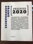 Prawo handlowe, gospodarcze zbiór przepisów 2020