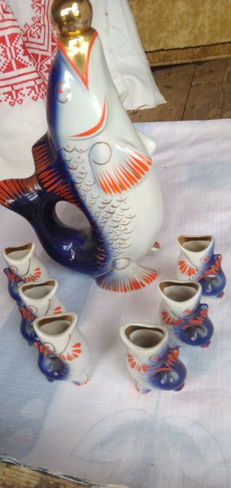 Сервіз "Рибки" з порцеляни