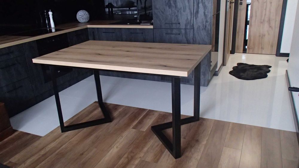 Stół loftowy, Stół do jadalni, Stół do salonu