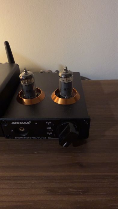 Sistema de som para vinyl e outros…