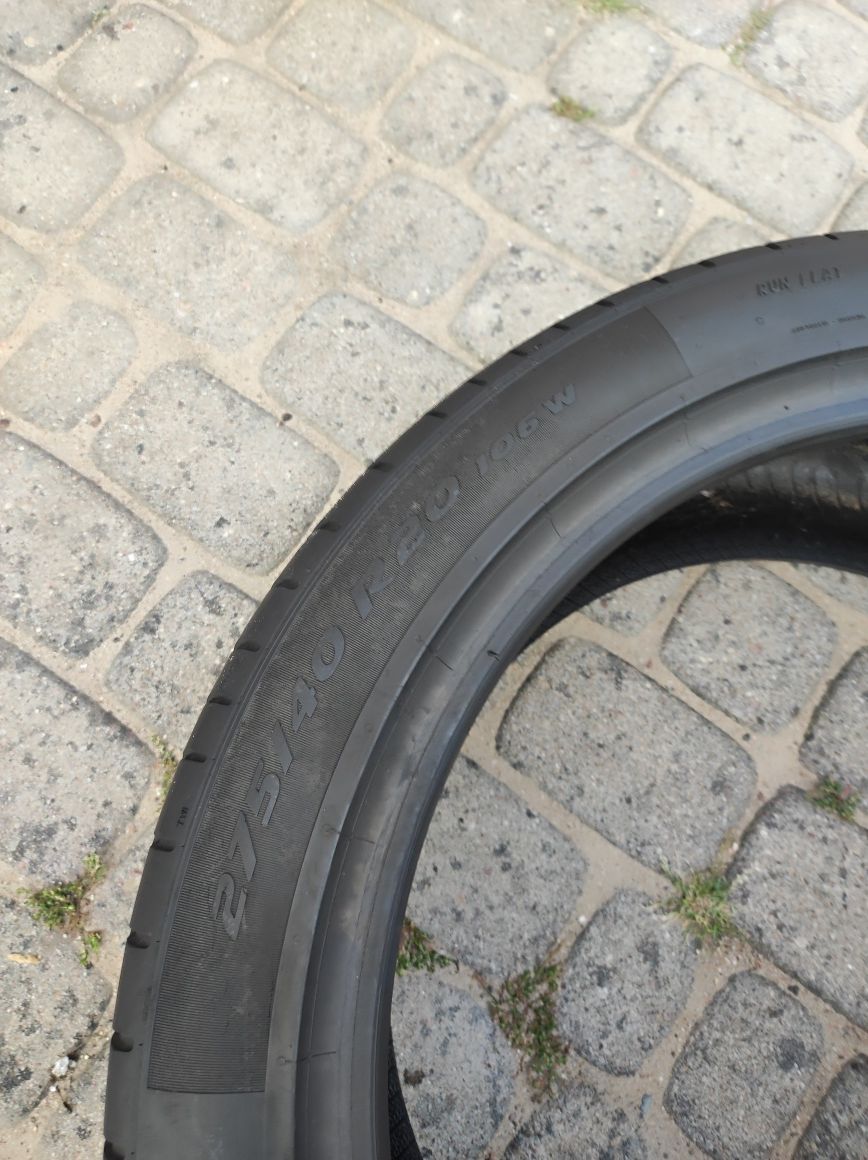 275.40.20 jedna opona Pirelli P Zero Run Flat BMW