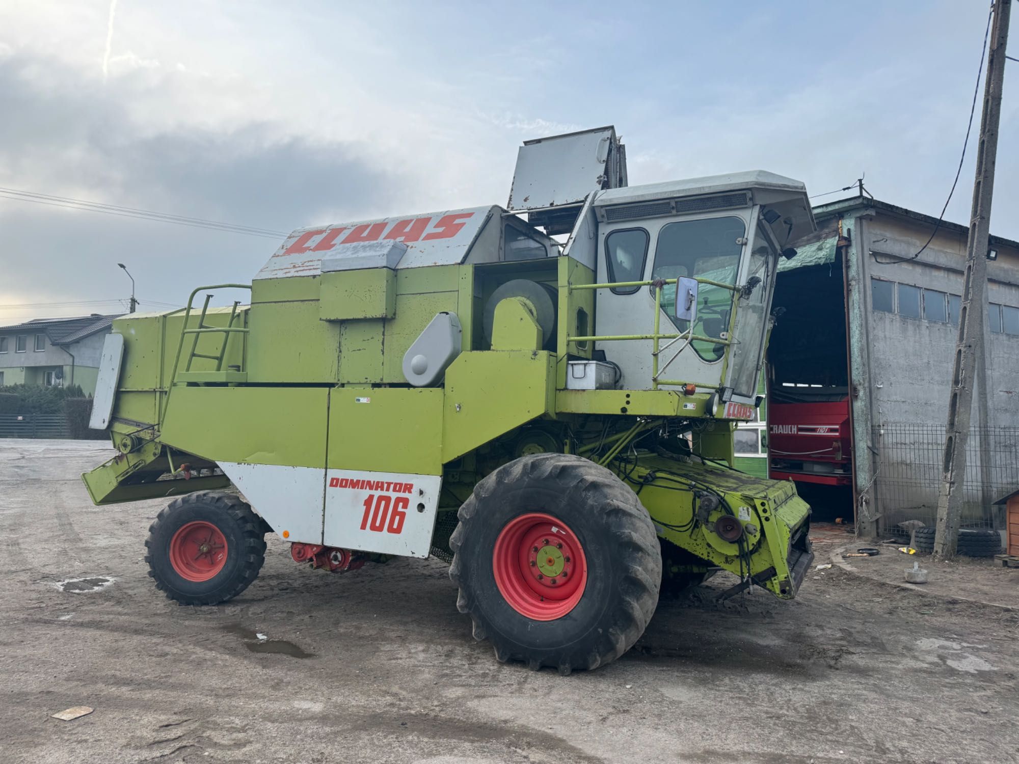 Kombajn Claas Dominator 106 heder do rzepaku albo zboża