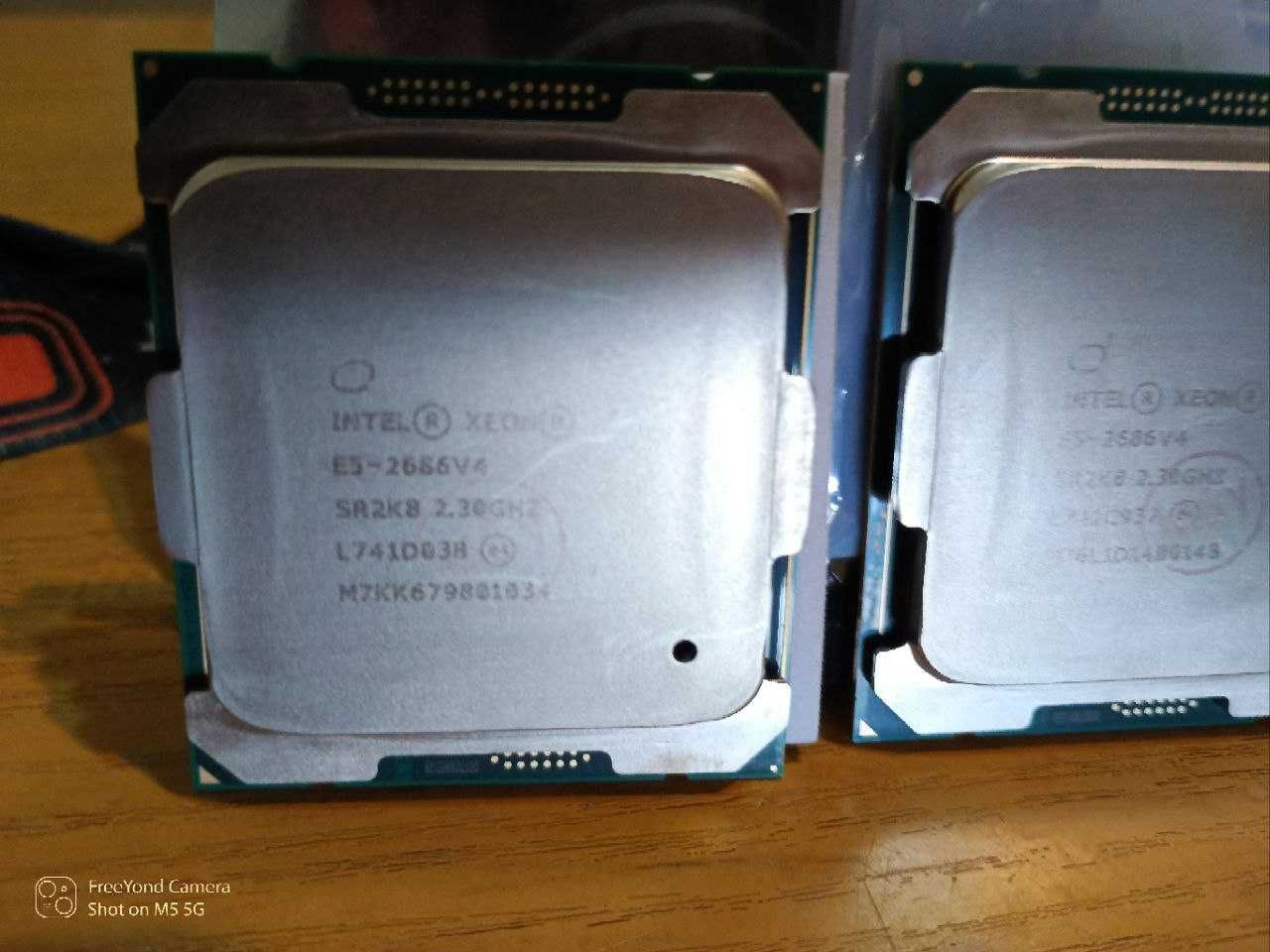 Intel Xeon E5 2686 V4 (18 ядер/36 потоків) част.від 2300 - до 3000 GHz