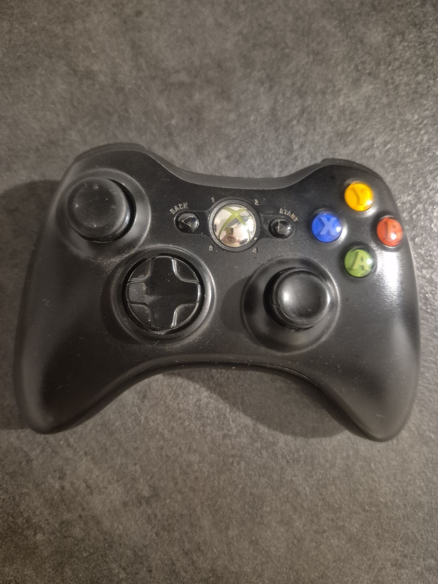 Pad Xbox 360 czarny oryginalny