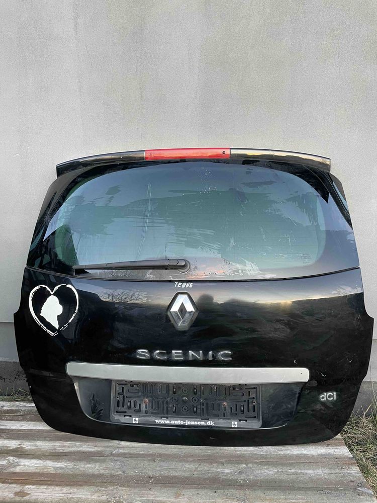 Ляда Кришка Багажника Кляпа Рено Сценік 3 Renault Scenic 3 2009-2015