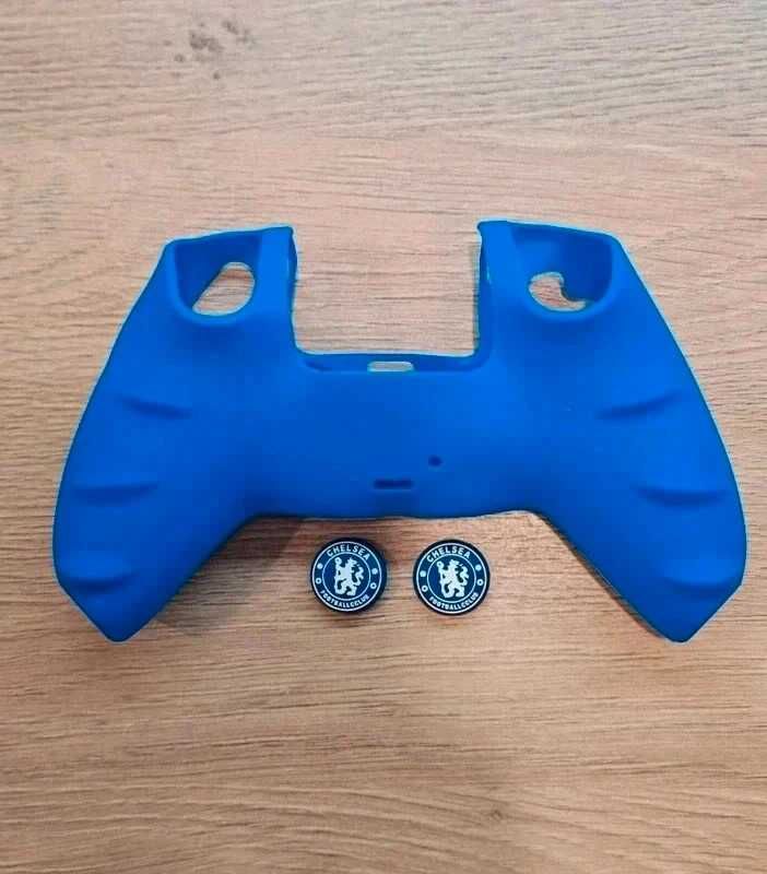 Silikonowe etui antypoślizgowe pad kontroler Playstation Chelsea FC