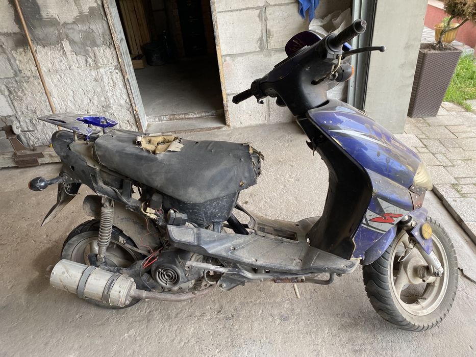 скутер мопед viper шторм запчастини