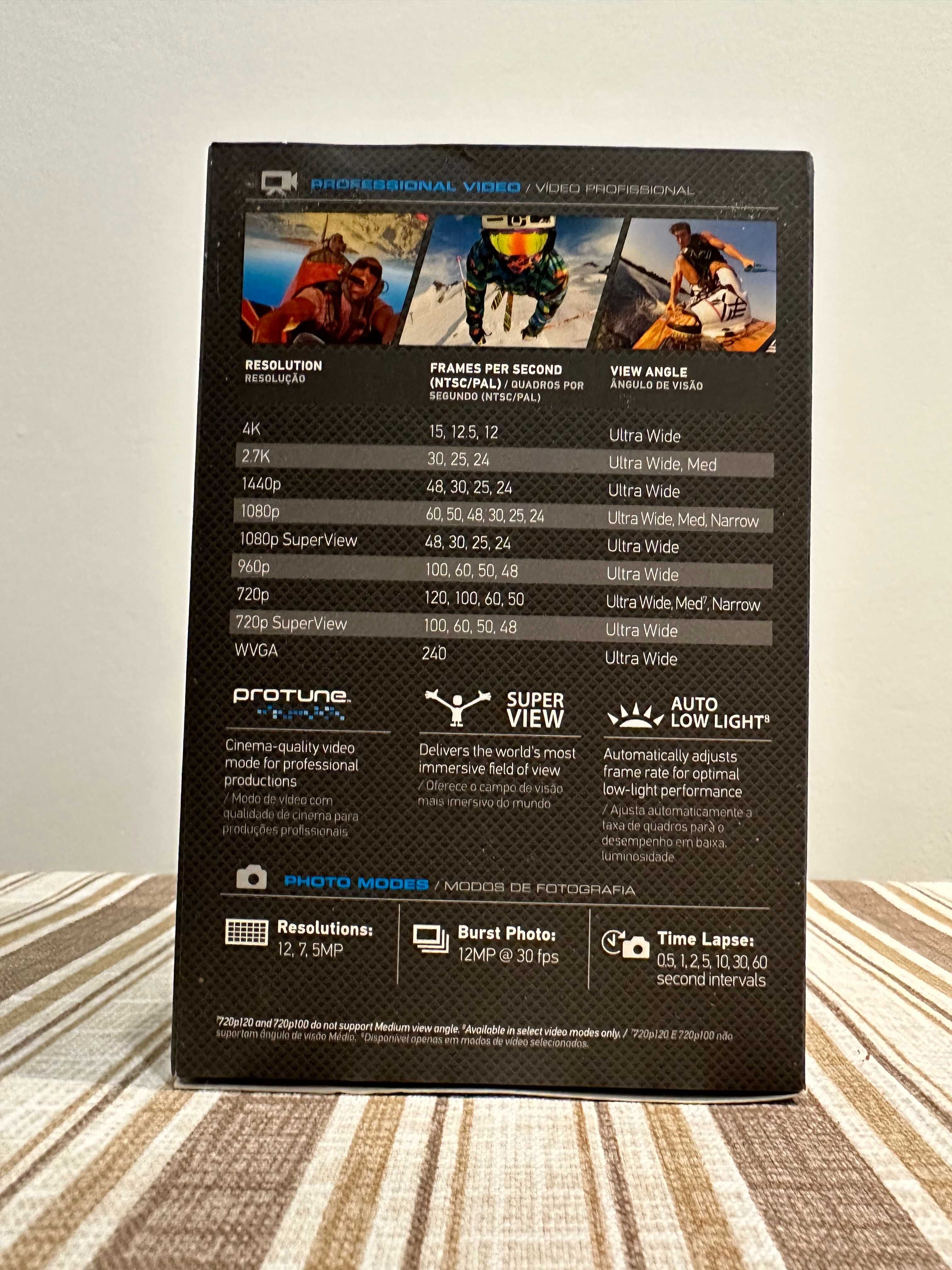 GoPro Hero 3+ Black edition (usada)