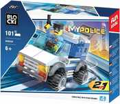 Klocki Blocki. KB0656 MyPolice, jeep policyjny. Blocki