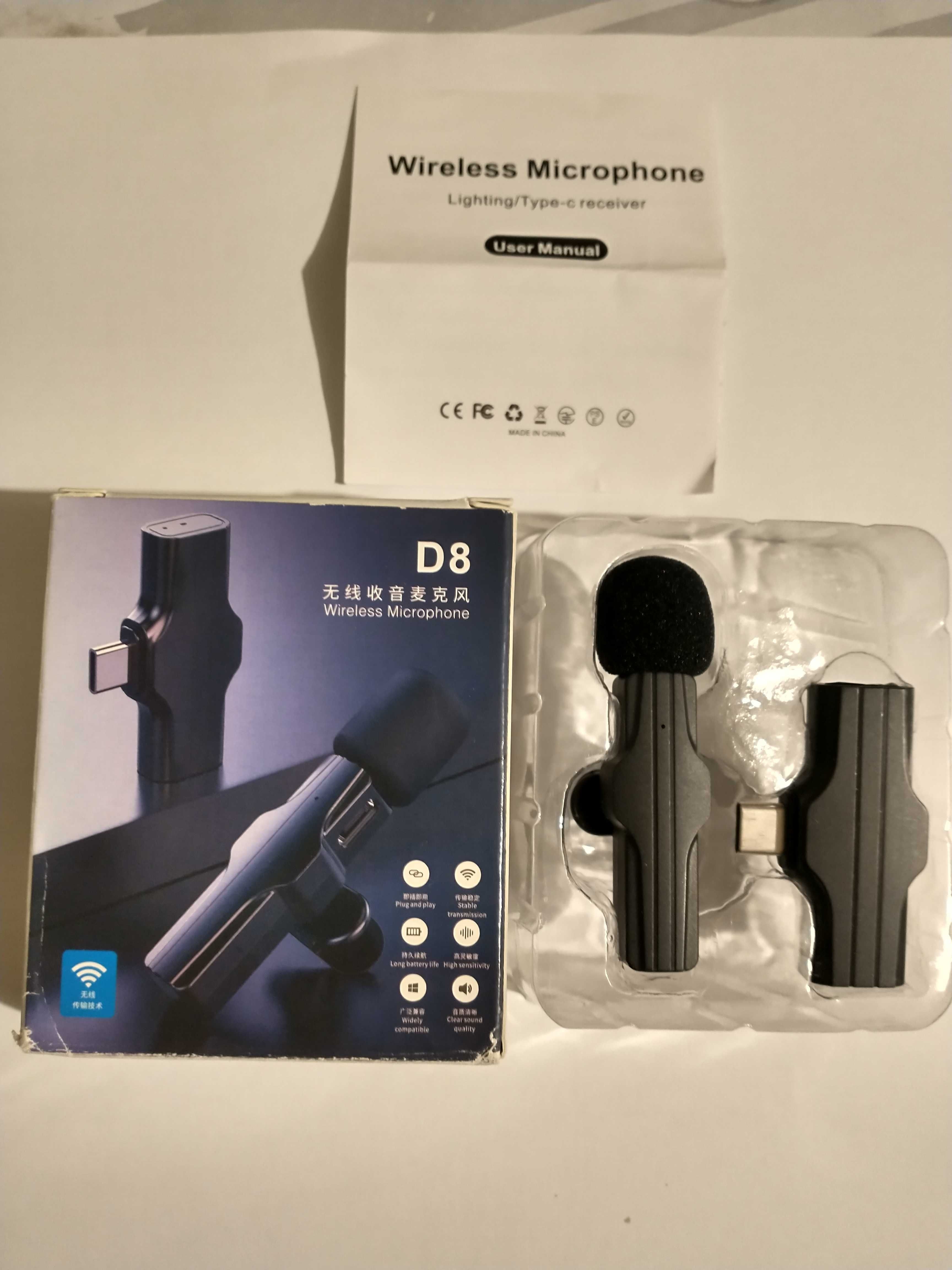 Mikrofon bezprzewodowy USB c