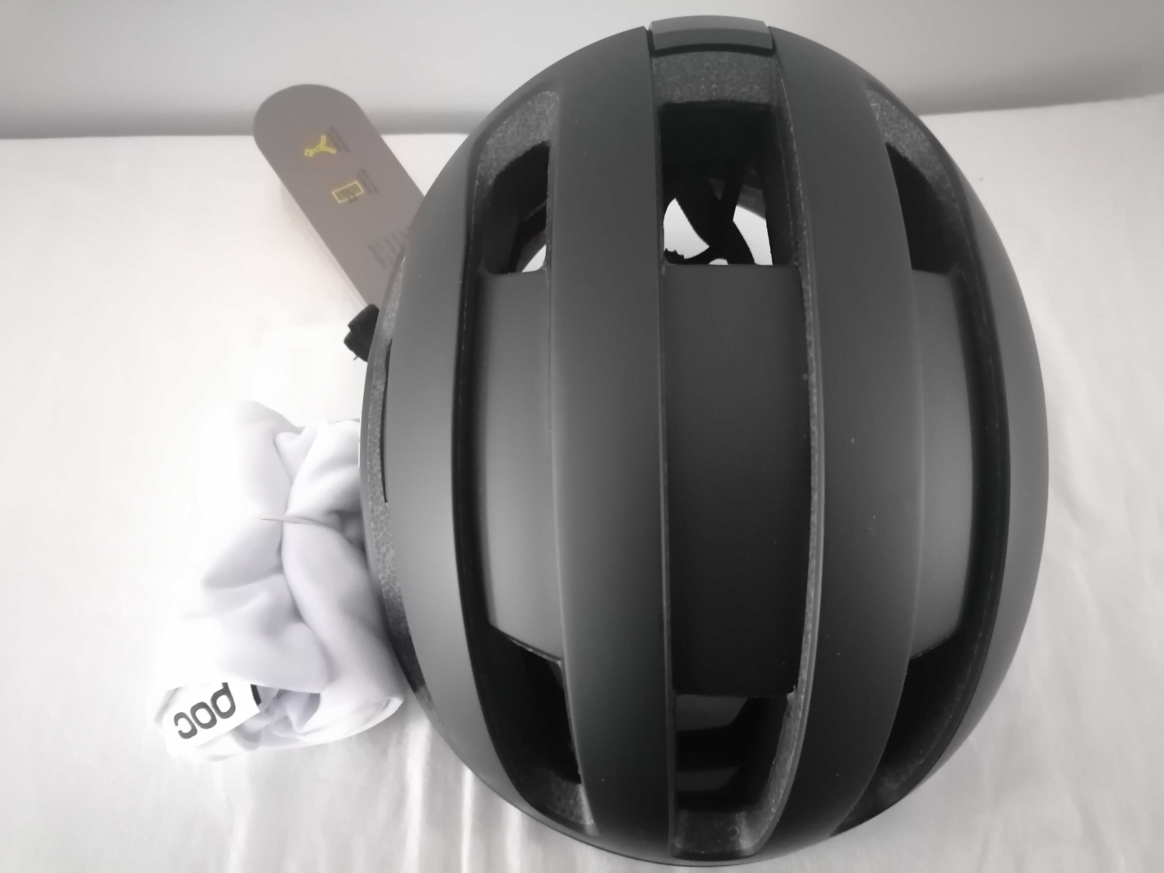 Kask rowerowy Poc Omne Air Mips Uranium Black Matt L 56-61cm