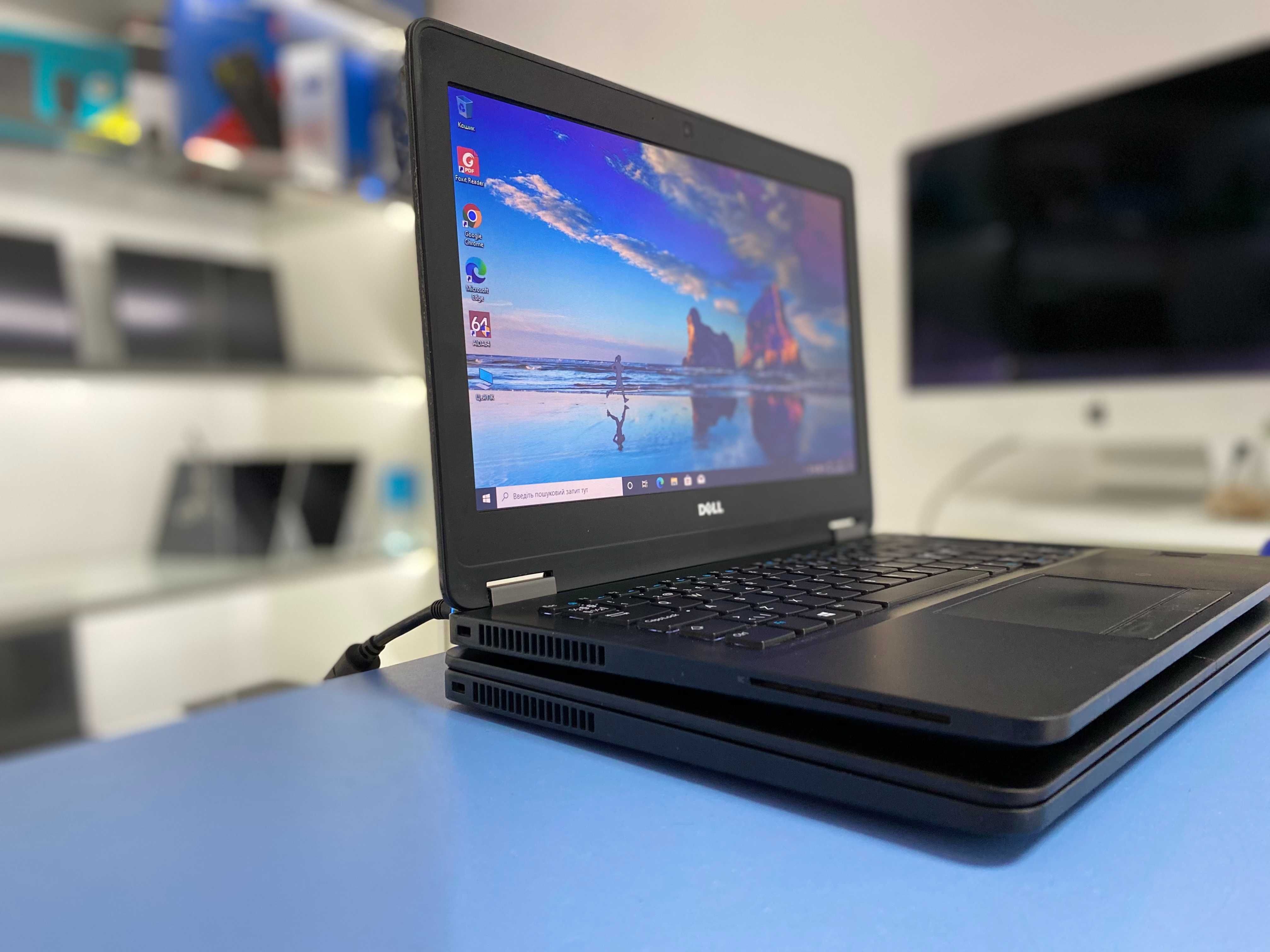 ОПТ! Компактний ноутбук Dell Latitude E7270/i5-6300U/8GB/SSD 128