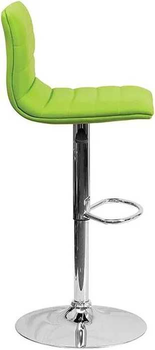 Hokery Stołki Barowe 2 szt Zielone Nowoczesne Flash Furniture